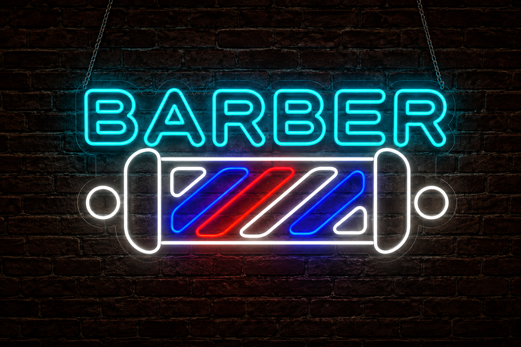 Barbershop - LED Neon Sign