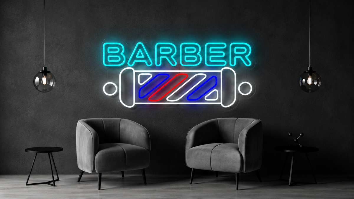 Barbershop - LED Neon Sign