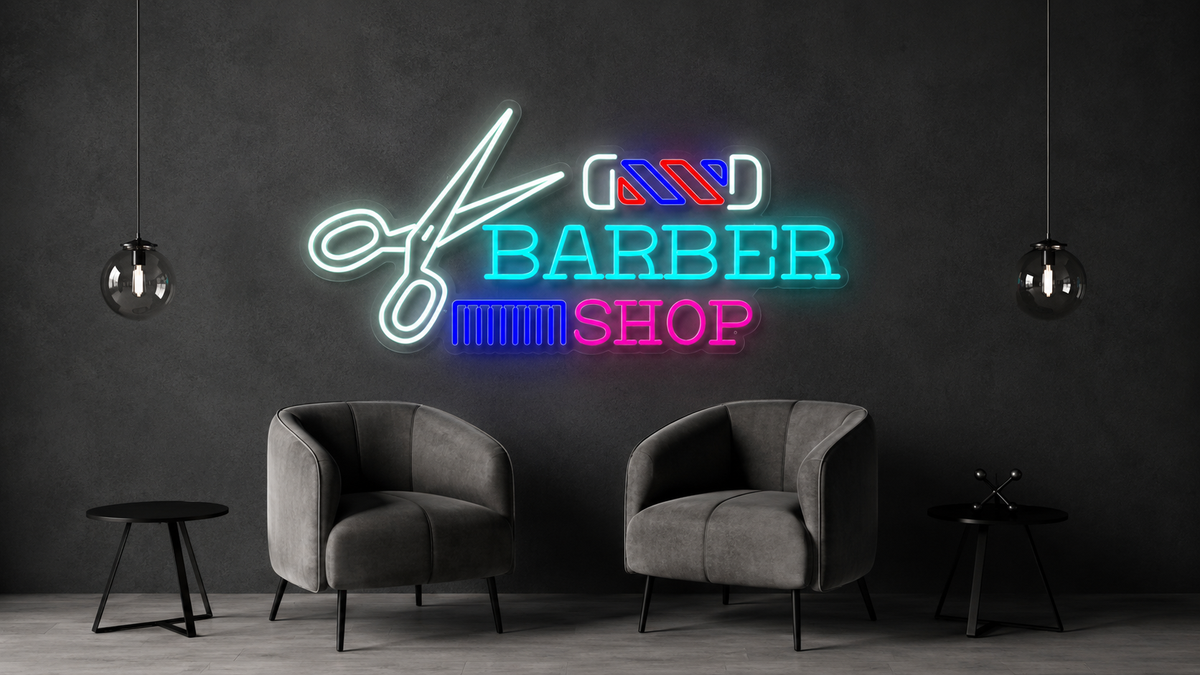 Barbershop - LED Neon Sign