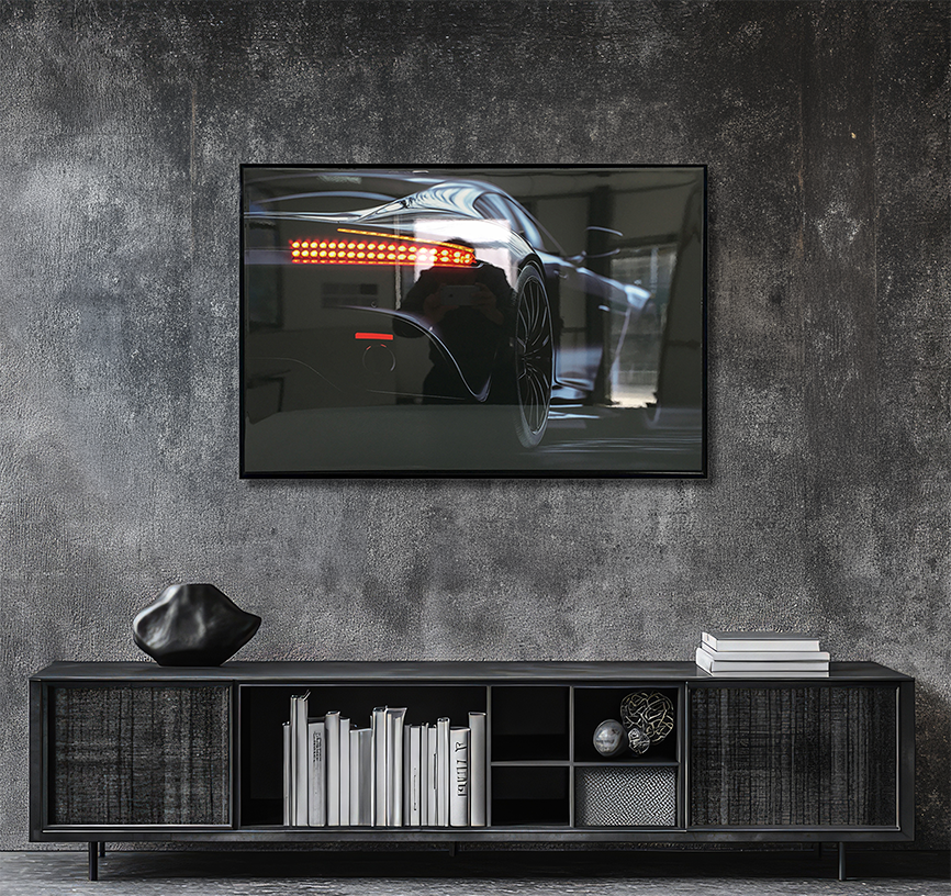 Midnight Supercars - Resin Canvas Art