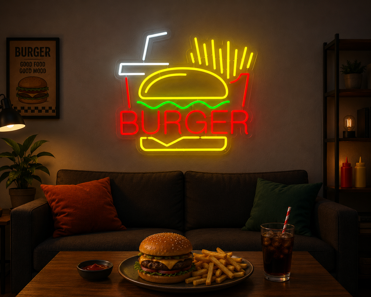 Fast Food - LED Neon Sign