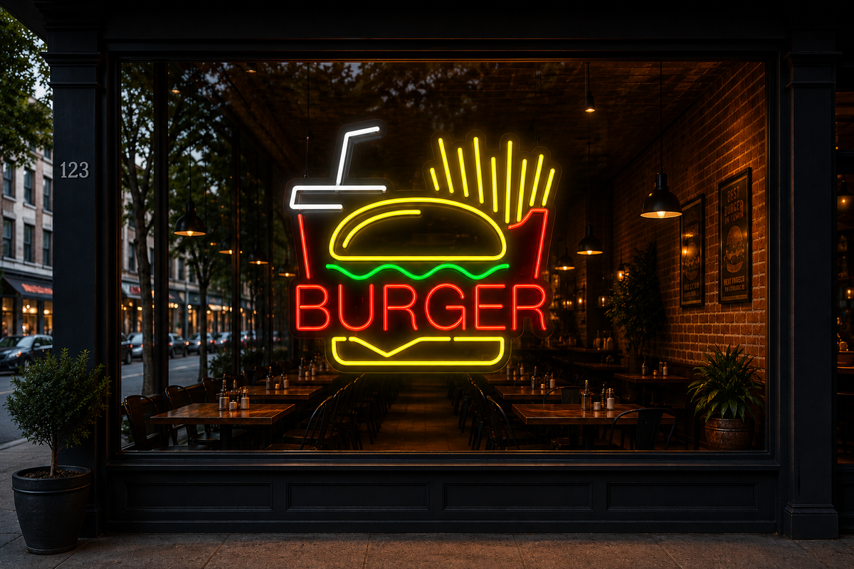 Fast Food - LED Neon Sign