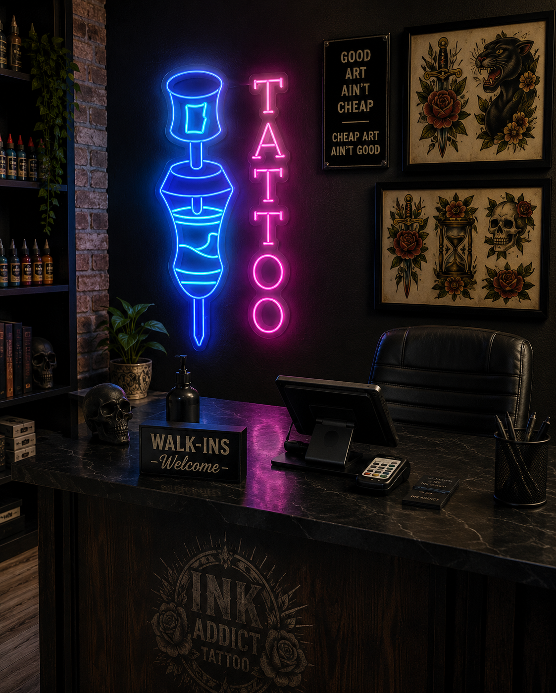 Tattoo - LED Neon Sign