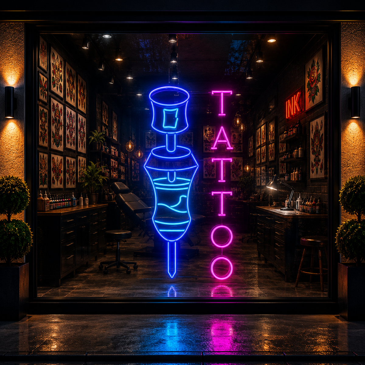 Tattoo - LED Neon Sign