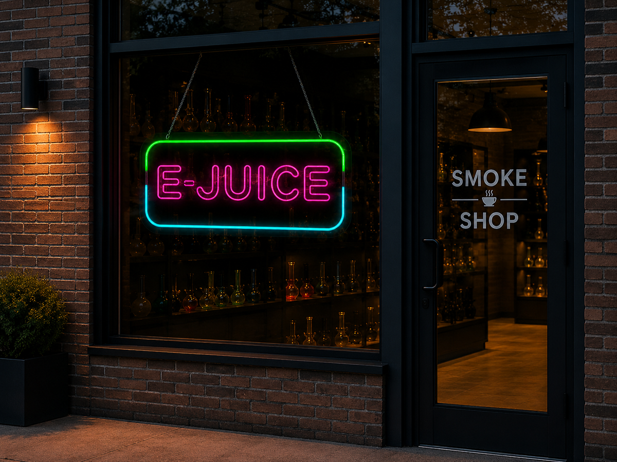E-Juice - LED Neon Sign