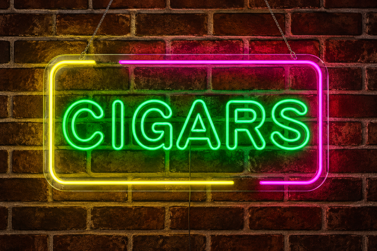 Cigars - LED Neon Sign