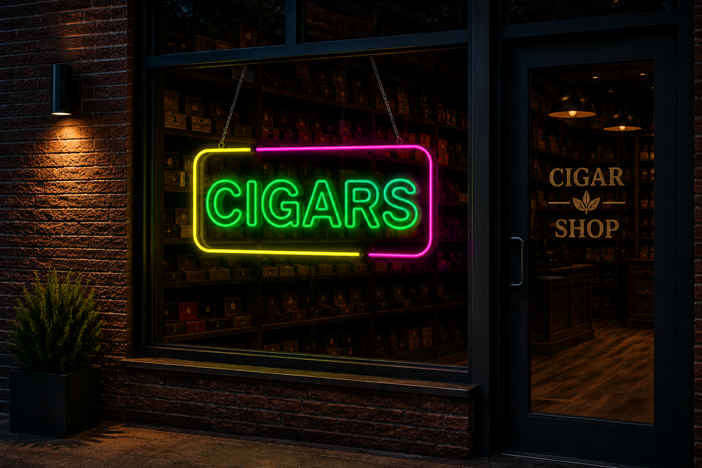 Cigars - LED Neon Sign