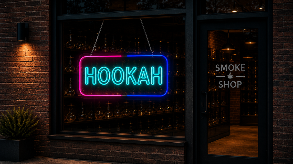 Hookah - LED Neon Sign