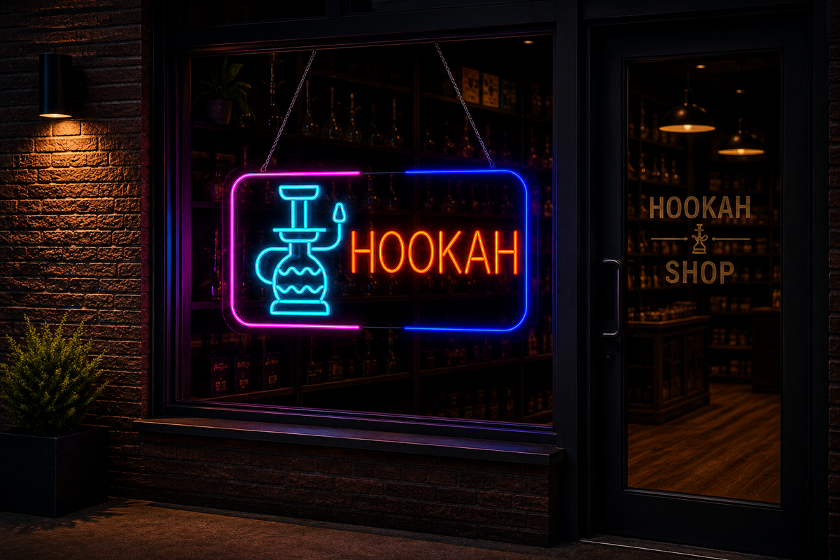 Hookah - LED Neon Sign
