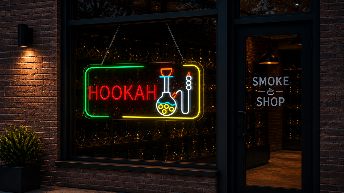 Hookah - LED Neon Sign