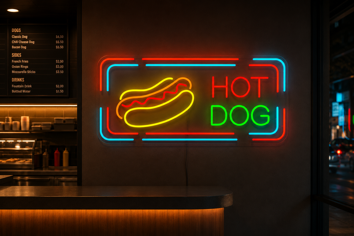 Fast Food - LED Neon Sign