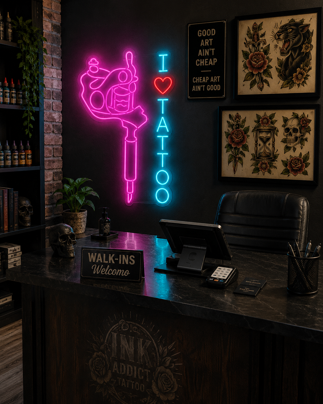 Tattoo - LED Neon Sign
