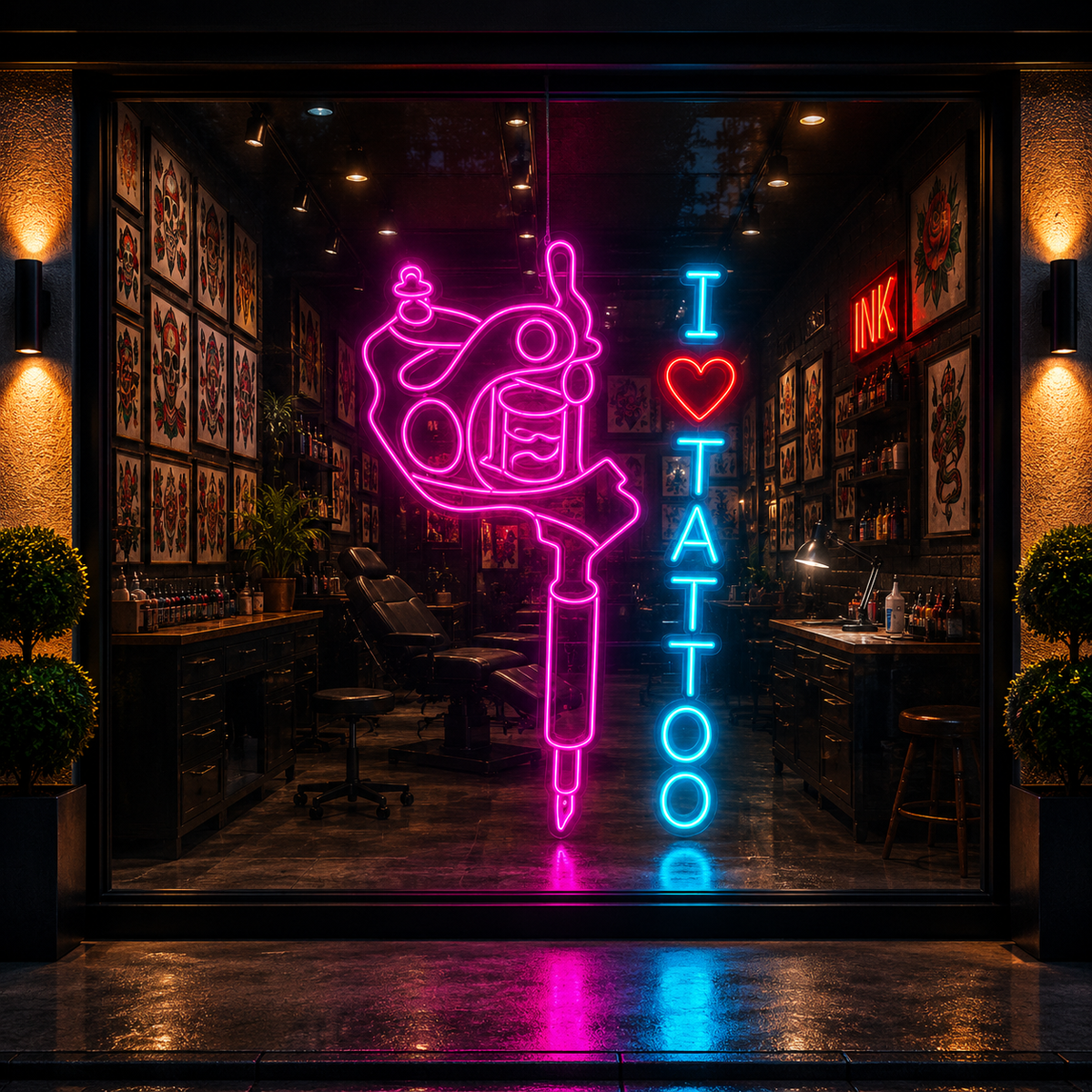 Tattoo - LED Neon Sign