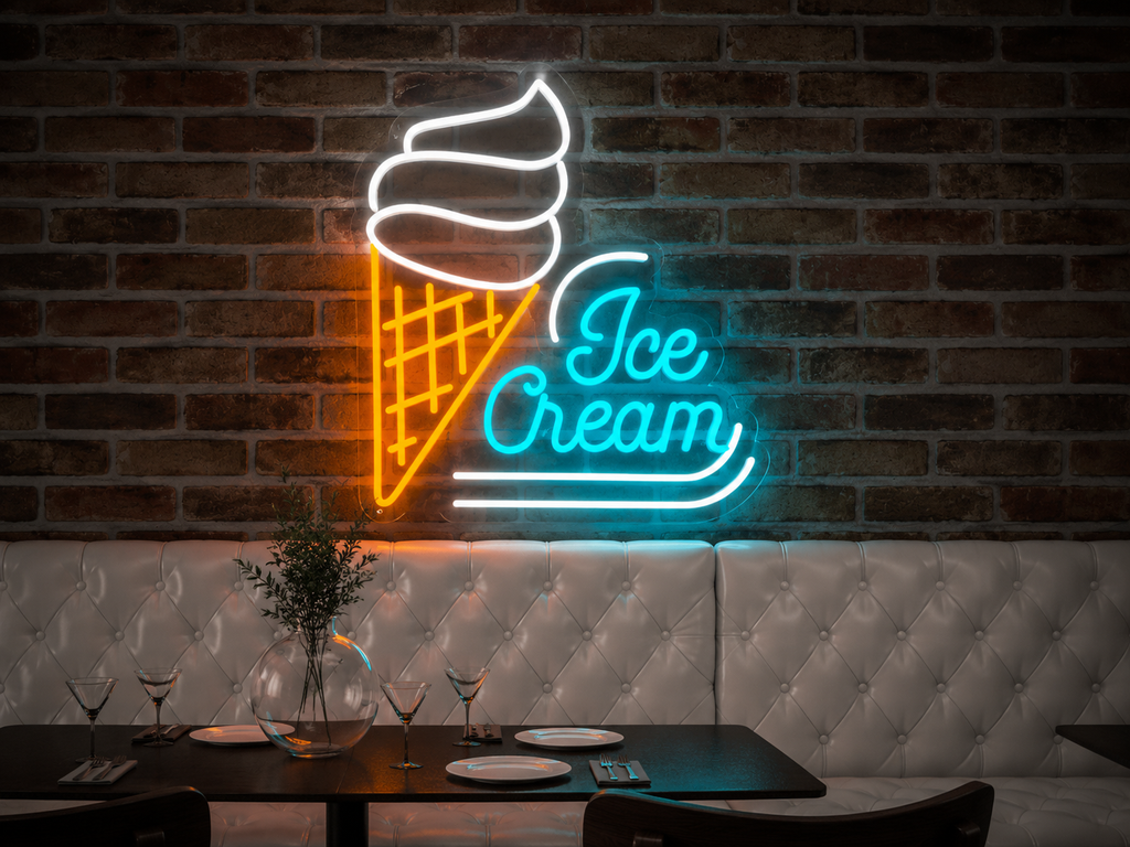 Ice Cream - LED Neon Sign