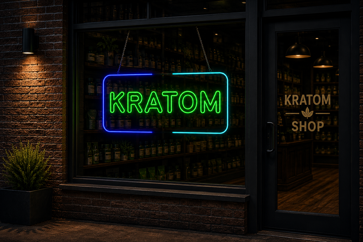 Kratom - LED Neon Sign
