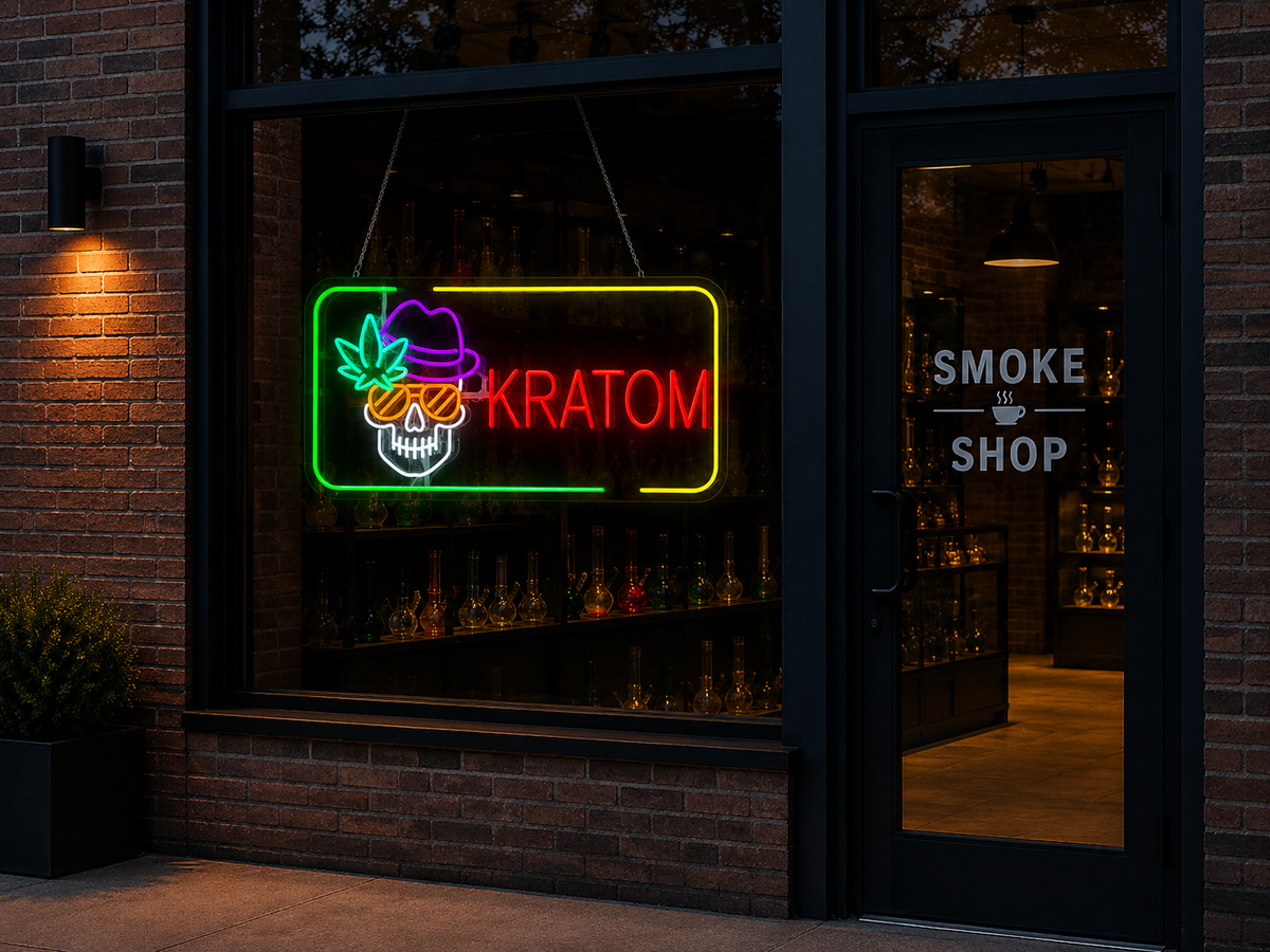 Kratom - LED Neon Sign