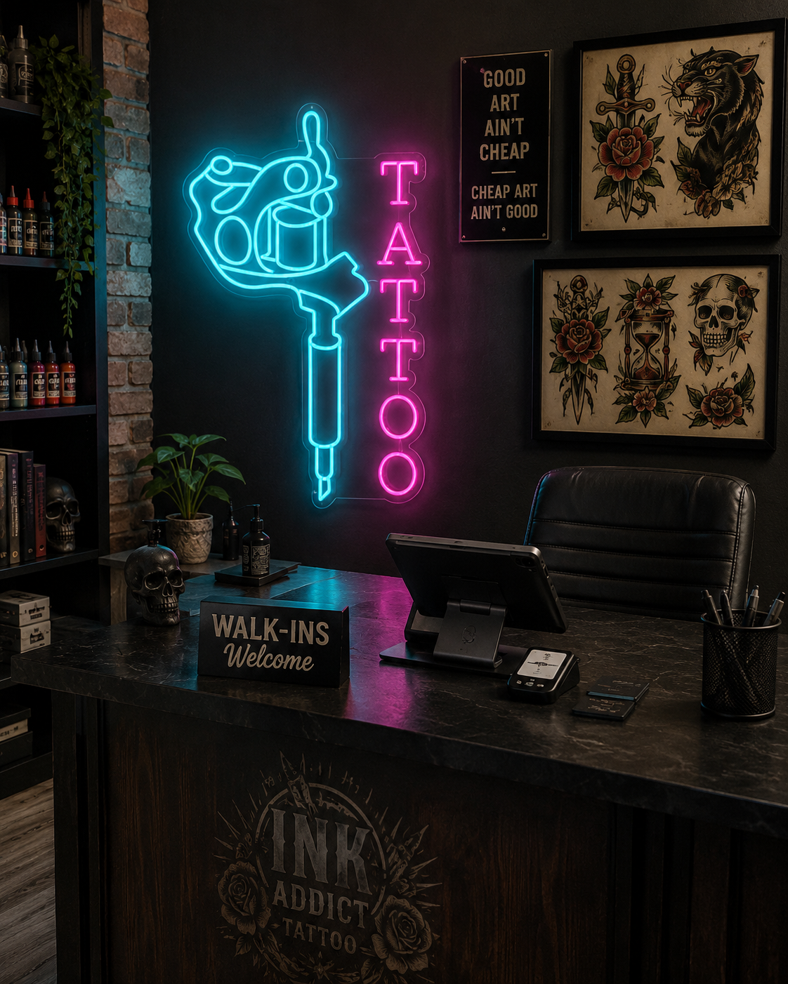 Tattoo - LED Neon Sign