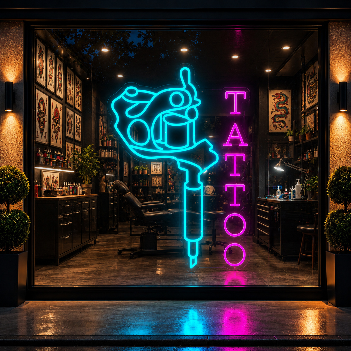 Tattoo - LED Neon Sign