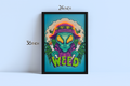 Free Spirits - Framed Canvas Art w/ LED