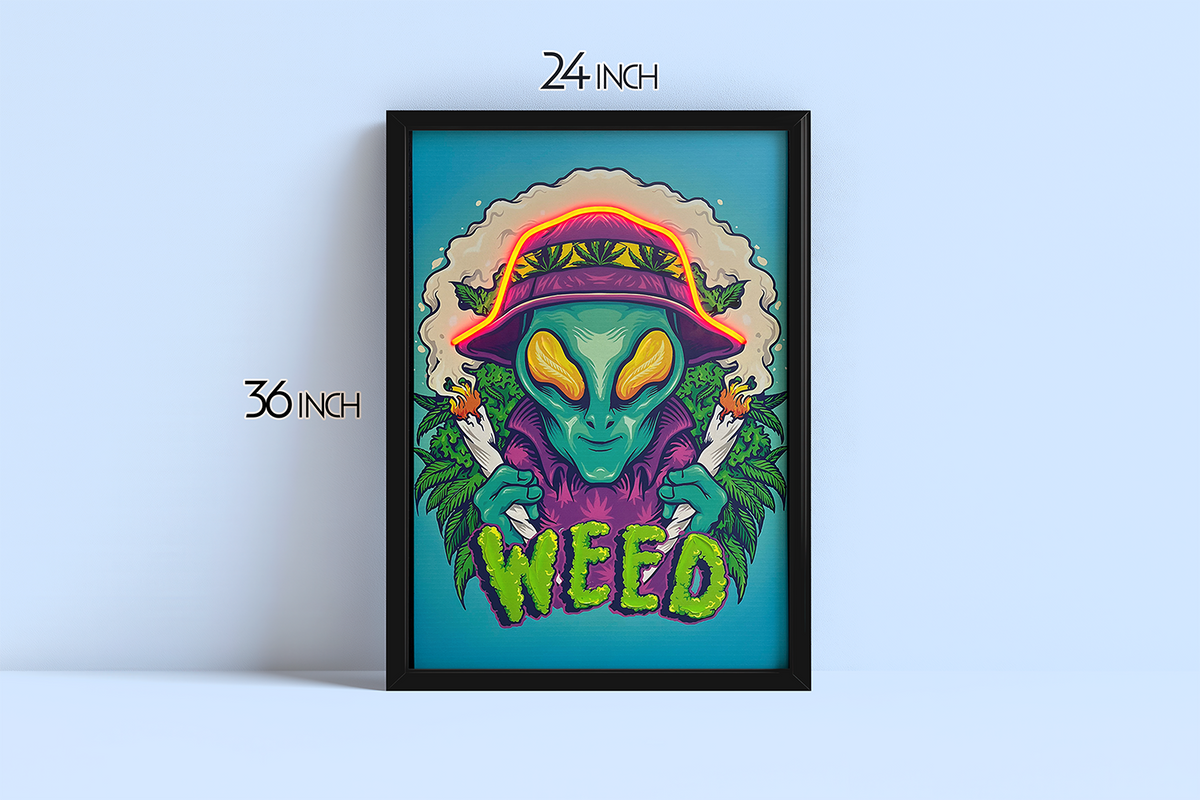 Free Spirits - Framed Canvas Art w/ LED