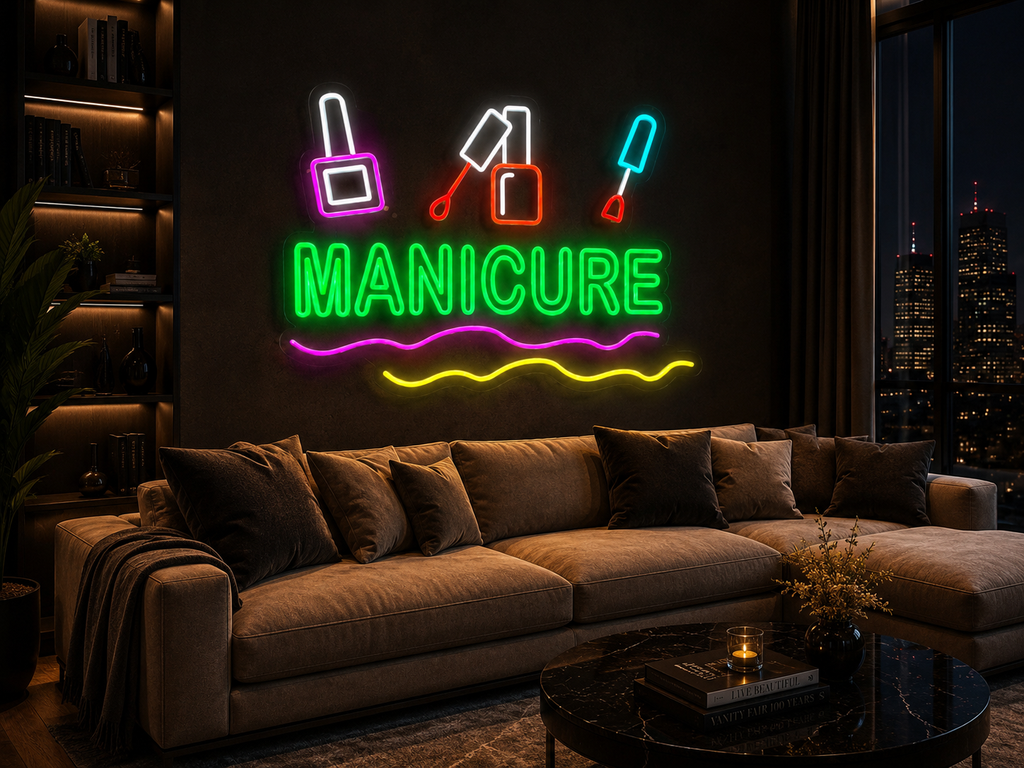 Manicure & Pedicure - LED Neon Sign