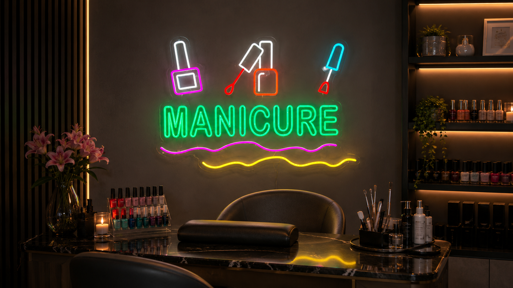 Manicure & Pedicure - LED Neon Sign