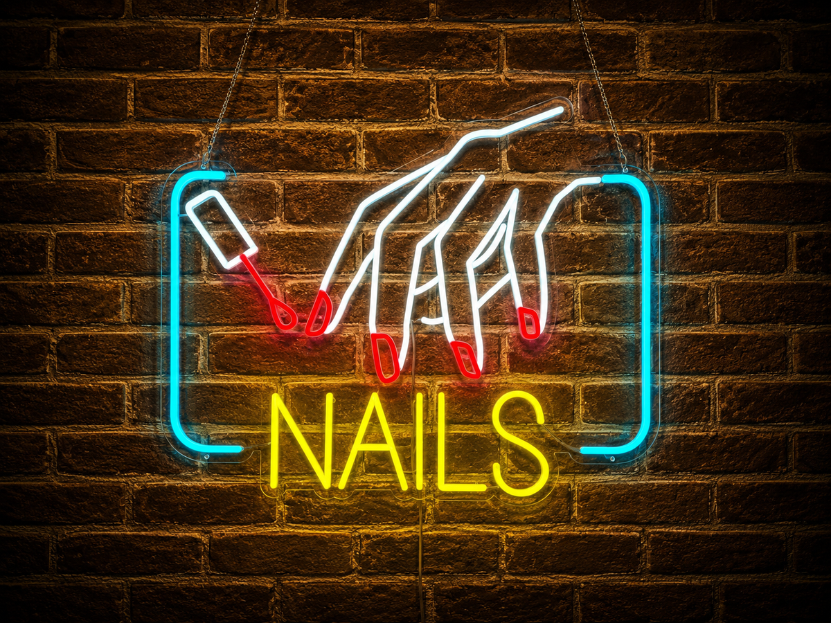 Nails & Supply - LED Neon Sign