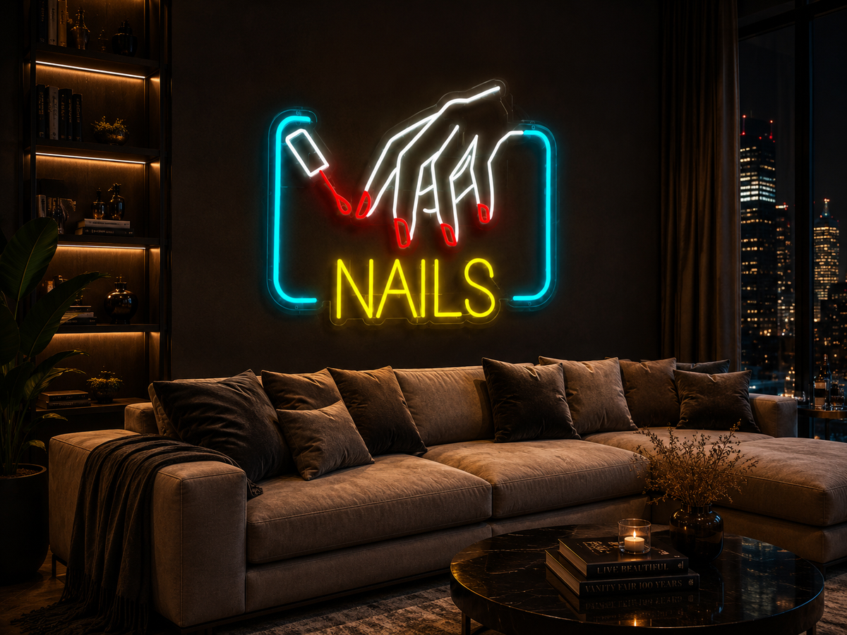 Nails & Supply - LED Neon Sign