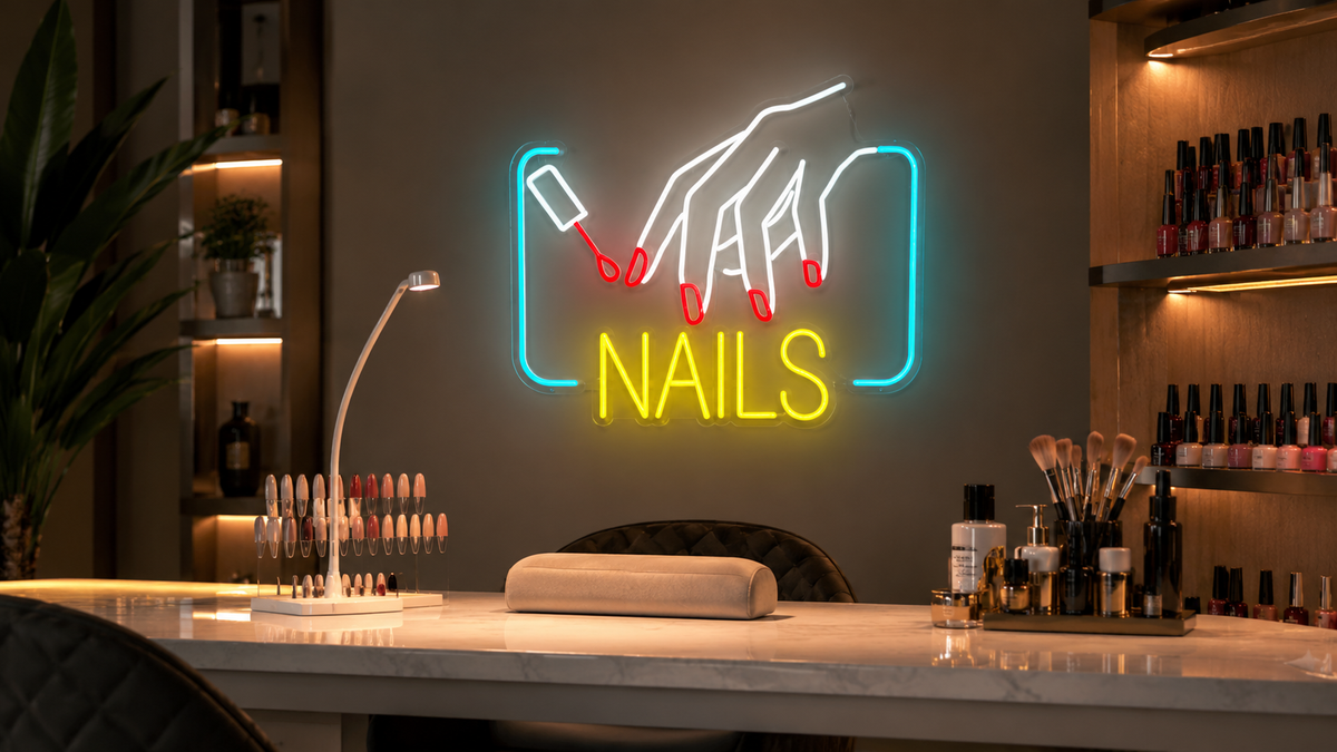 Nails & Supply - LED Neon Sign