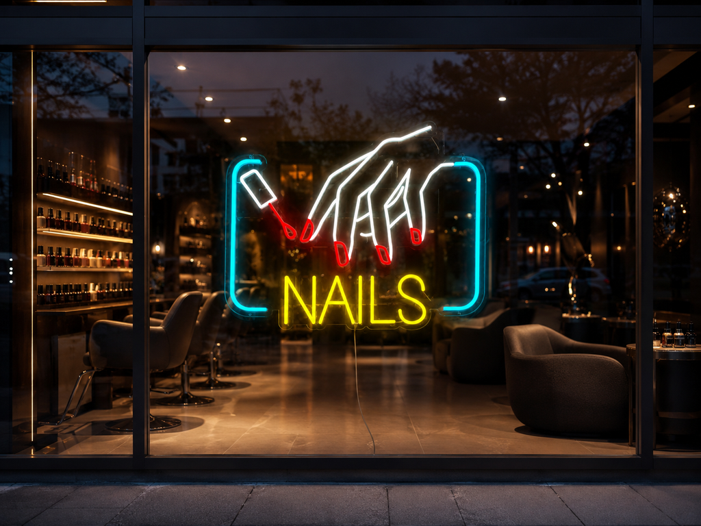 Nails & Supply - LED Neon Sign
