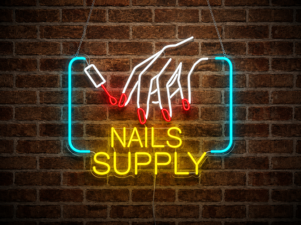Nails & Supply - LED Neon Sign