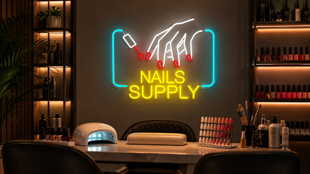 Nails & Supply - LED Neon Sign