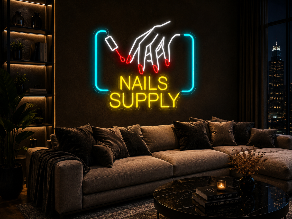 Nails & Supply - LED Neon Sign