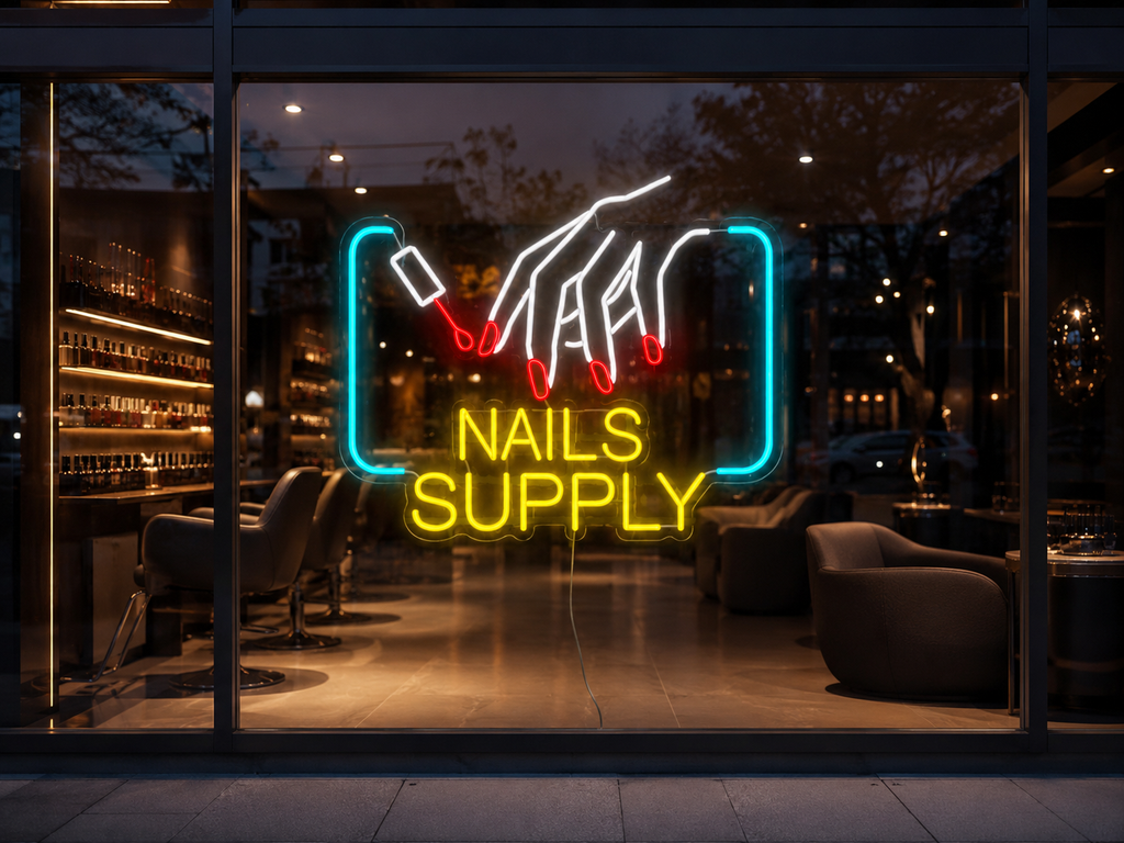 Nails & Supply - LED Neon Sign