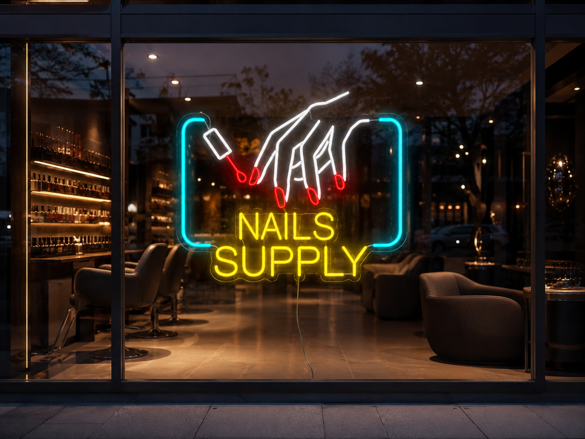 Nails & Supply - LED Neon Sign