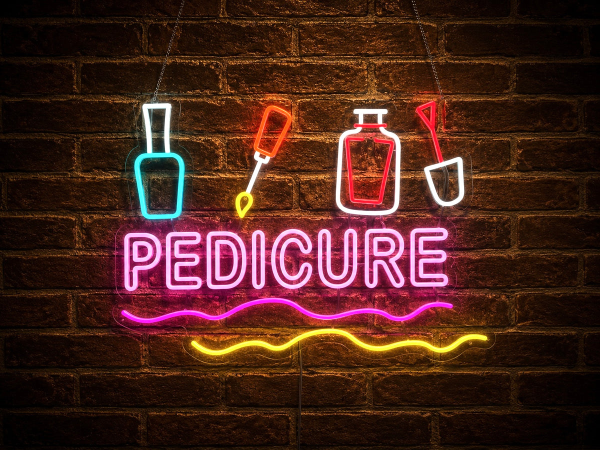 Manicure & Pedicure - LED Neon Sign