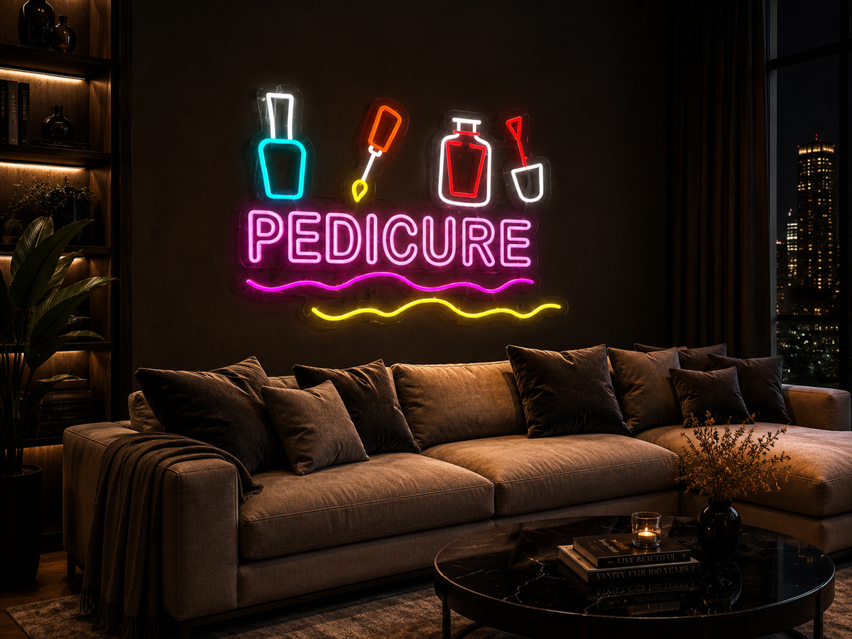 Manicure & Pedicure - LED Neon Sign