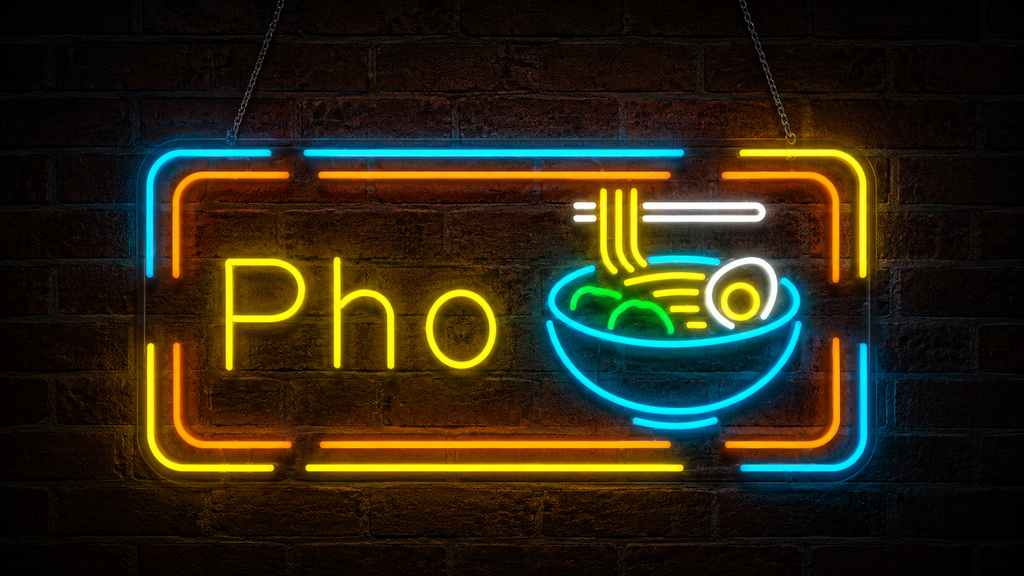 Sushi & Pho - LED Neon Sign