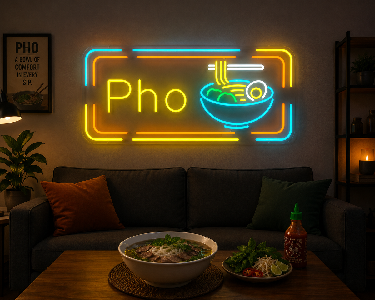 Sushi & Pho - LED Neon Sign