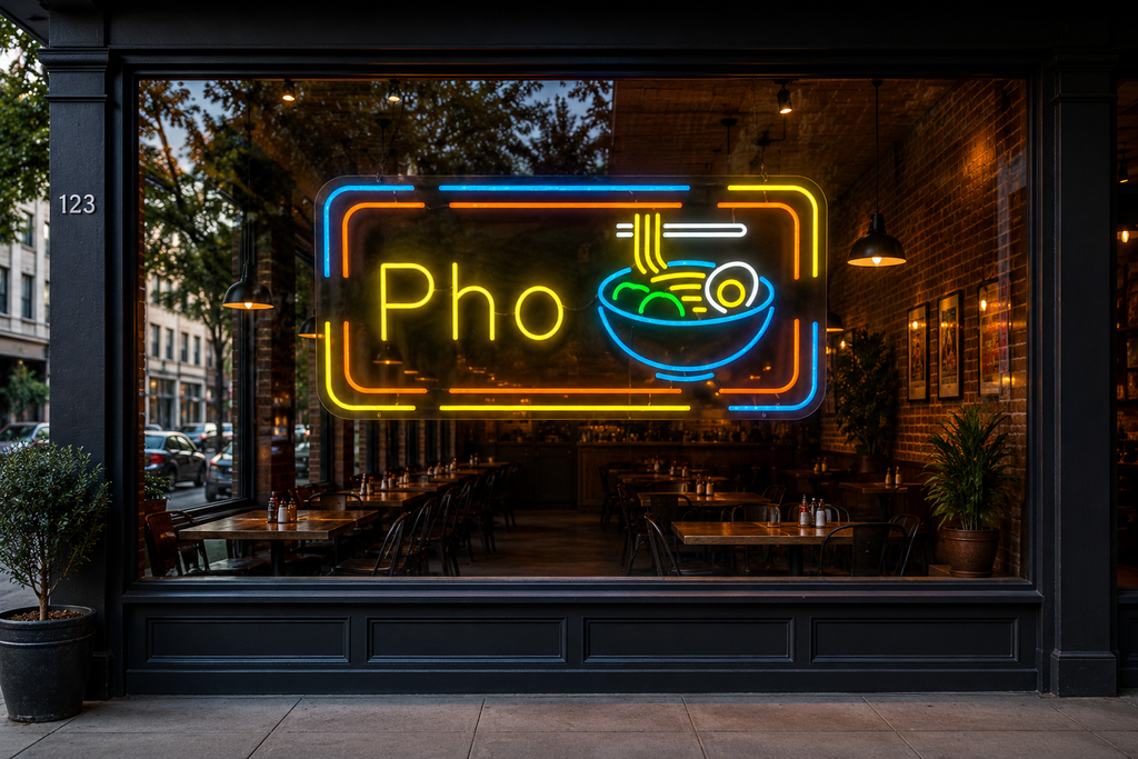 Sushi & Pho - LED Neon Sign