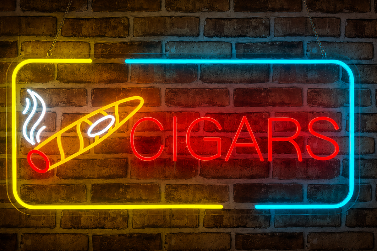 Cigars - LED Neon Sign