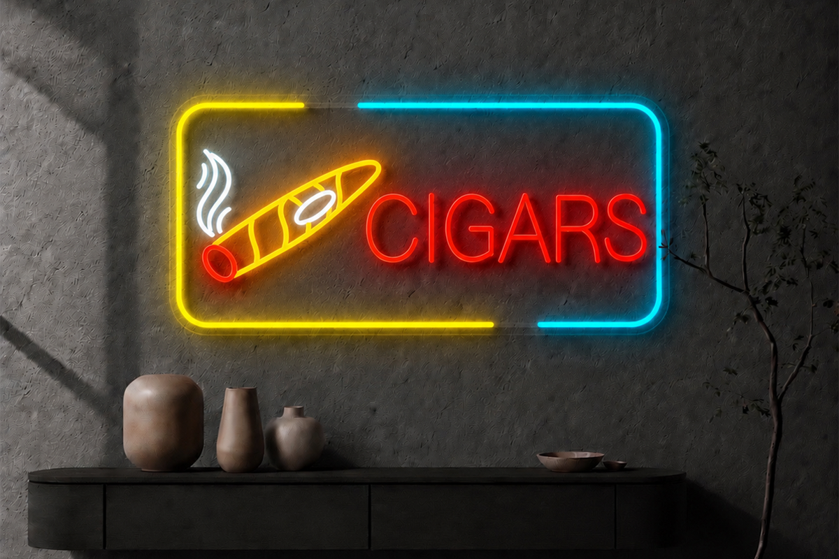 Cigars - LED Neon Sign