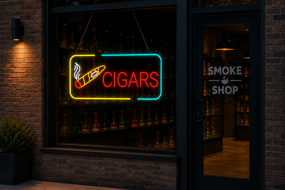 Cigars - LED Neon Sign