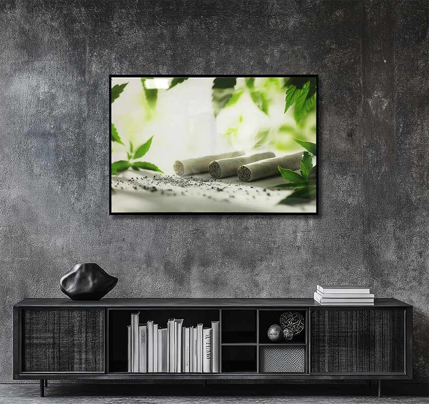 Hemp Rolls - Resin Canvas Art