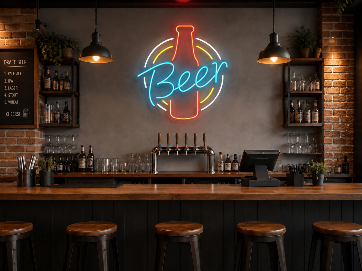 Beverages - LED Neon Sign