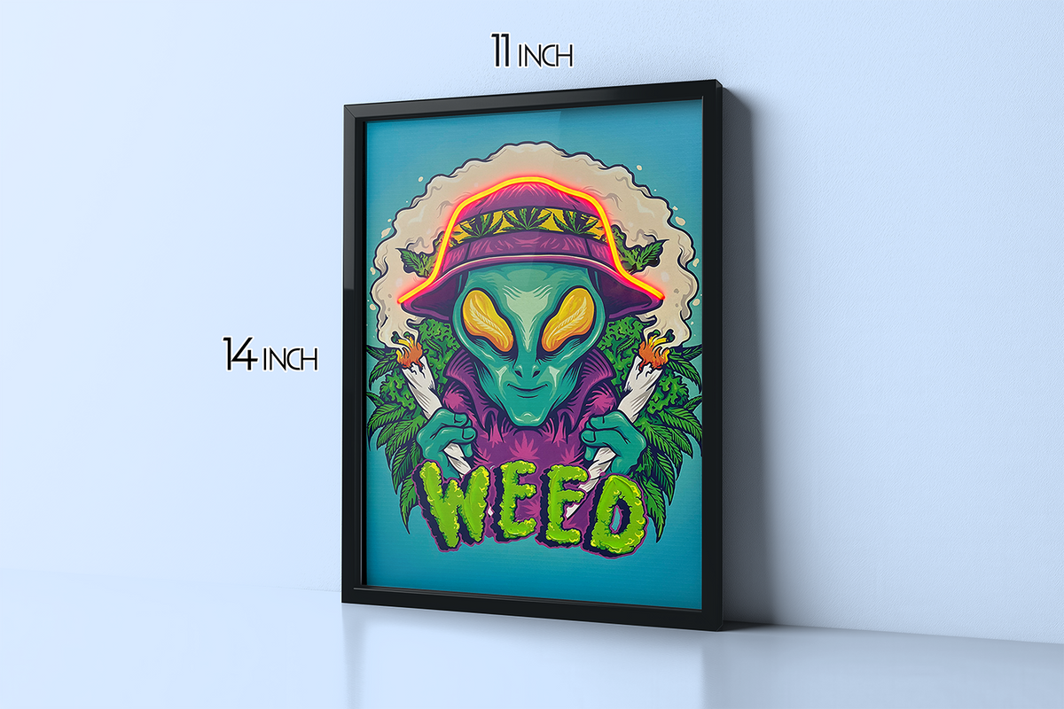 Free Spirits - Framed Canvas Art w/ LED