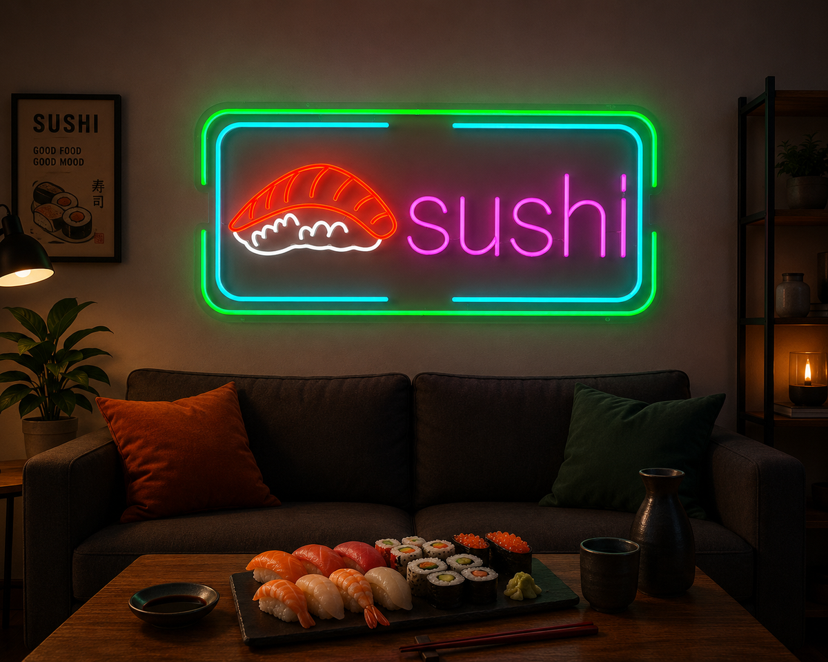 Sushi & Pho - LED Neon Sign