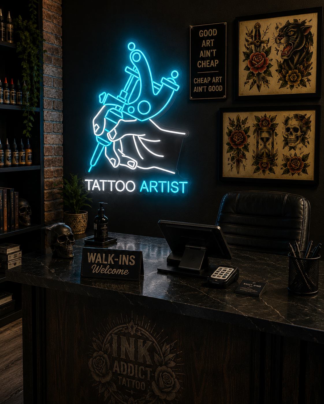 Tattoo - LED Neon Sign