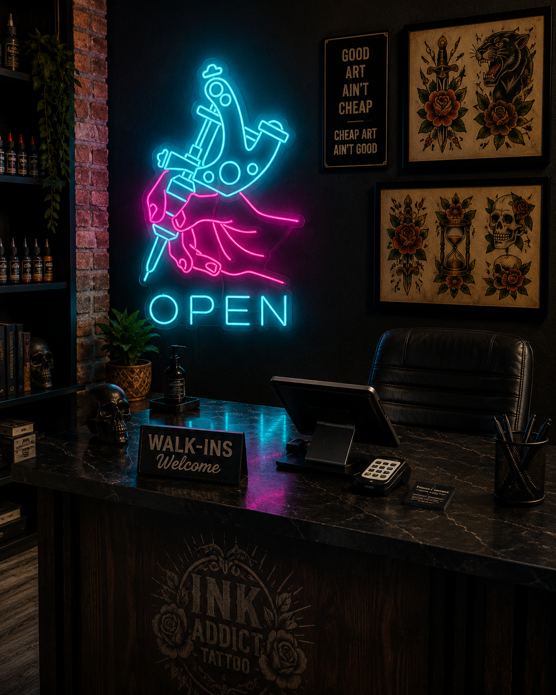 Tattoo - LED Neon Sign