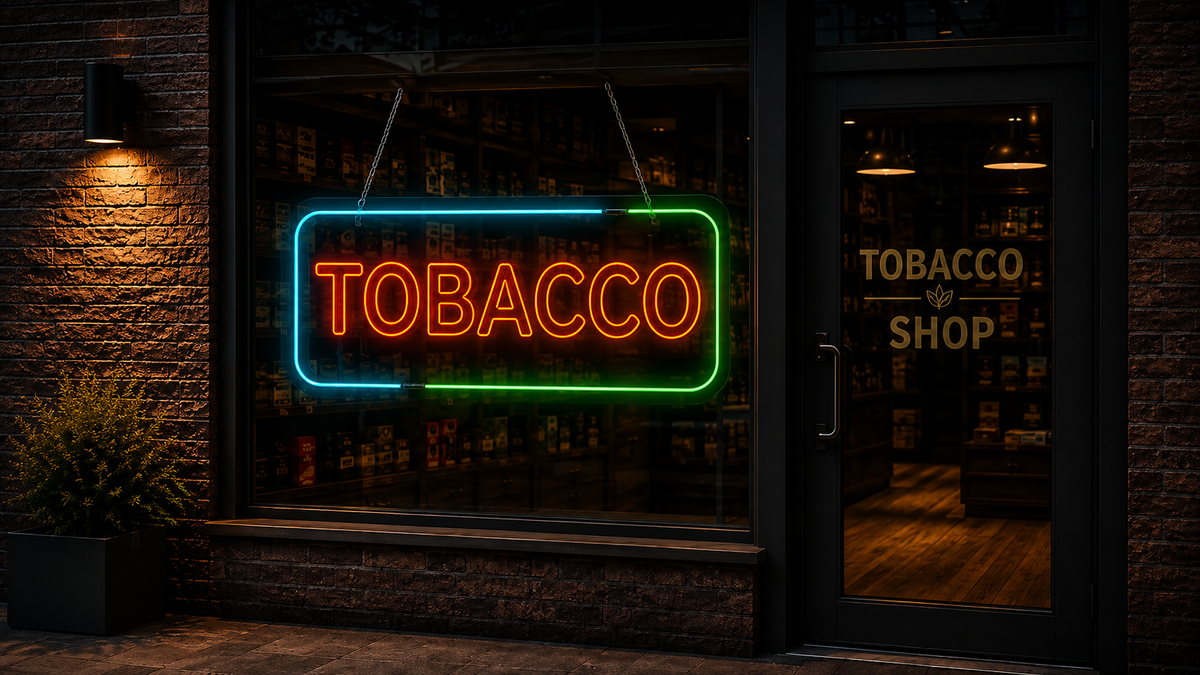 Tobacco - LED Neon Sign